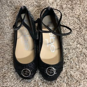 Girls Bebe dress shoes